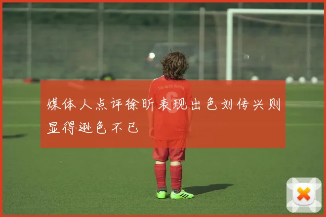 媒体人点评徐昕表现出色刘传兴则显得逊色不已