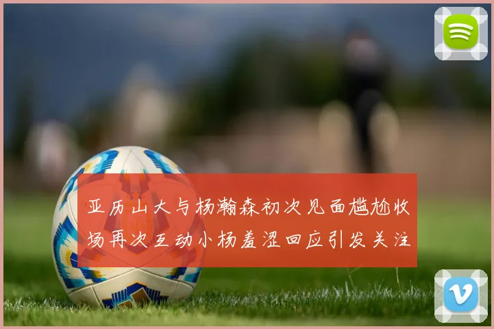 亚历山大与杨瀚森初次见面尴尬收场再次互动小杨羞涩回应引发关注